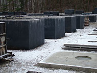 Plac produkacja szamb betonowych Sopot