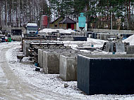 Zbiorniki betonowe Sopot